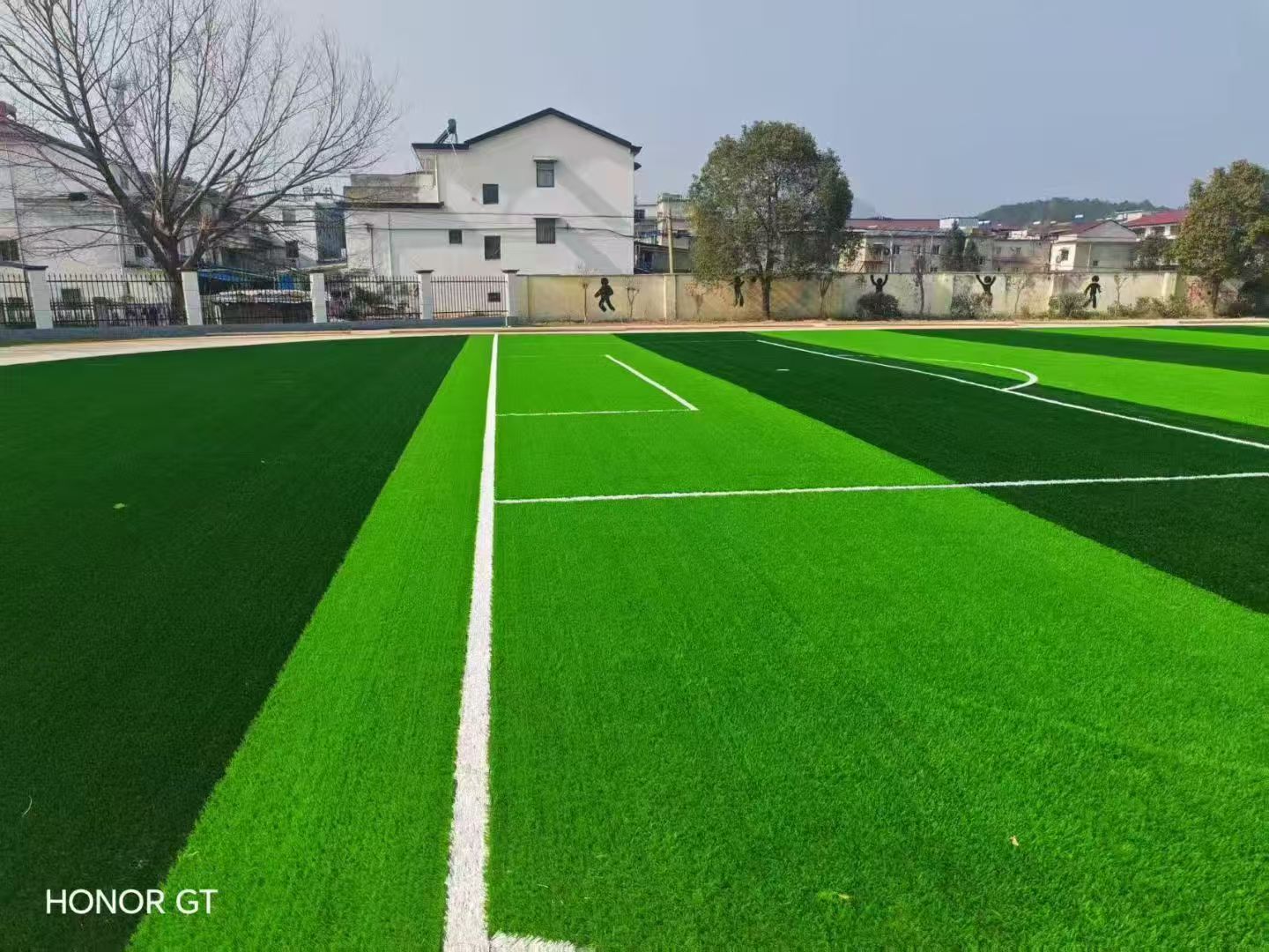 太原市人造草坪足球场硅pu篮球场 - 厂家
